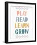 Learn 1-Kimberly Allen-Framed Art Print