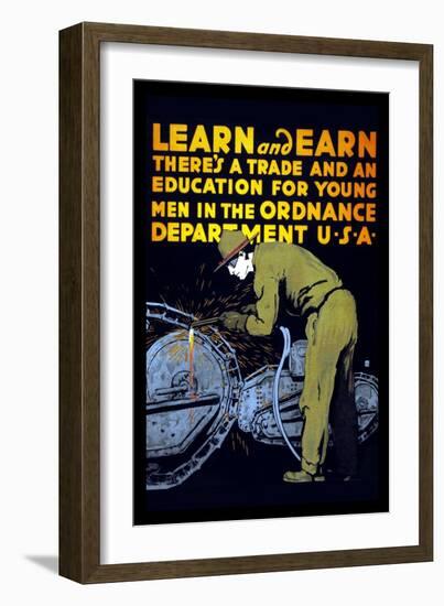 Learn and Earn-Charles Buckles Falls-Framed Art Print