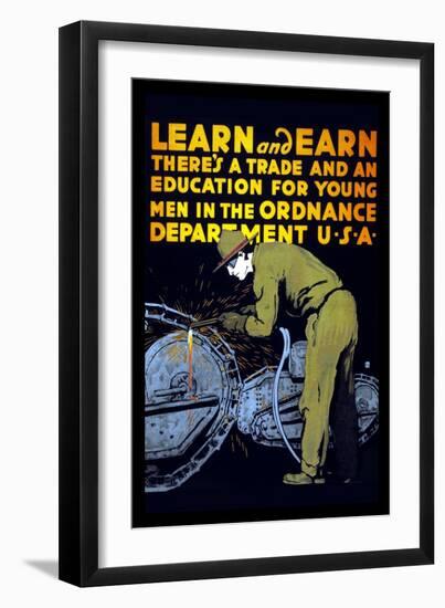 Learn and Earn-Charles Buckles Falls-Framed Art Print