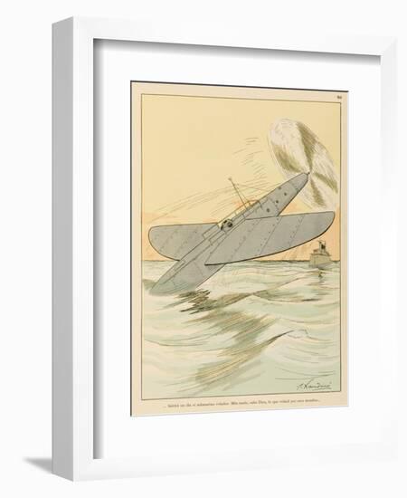 Learn from Flying Fish-Joaquin Xaudaro-Framed Art Print