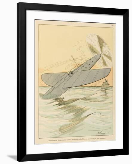 Learn from Flying Fish-Joaquin Xaudaro-Framed Art Print