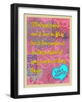 Learn How to Love People-Cathy Cute-Framed Giclee Print