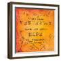 Learn Live Hope II-Carolyn Kinnison-Framed Art Print