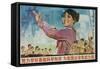 Learn Science, Build the Country, 1970s Chinese Cultural Revolution-null-Framed Stretched Canvas