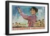 Learn Science, Build the Country, 1970s Chinese Cultural Revolution-null-Framed Giclee Print