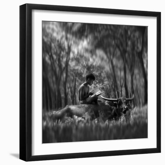 Learn Spirit-Antonyus Bunjamin (Abe)-Framed Photographic Print