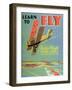 Learn to Fly Poster-null-Framed Giclee Print