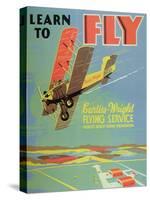 Learn to Fly Poster-null-Stretched Canvas