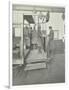 Learner-Driver under Instruction in a Mock-Up of Tram Car Cab, London, 1932-null-Framed Photographic Print