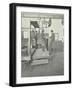 Learner-Driver under Instruction in a Mock-Up of Tram Car Cab, London, 1932-null-Framed Photographic Print