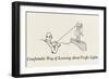 Learning About Traffic Lights-William Heath Robinson-Framed Art Print