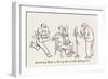 Learning How to Bring on an Overtaking Car-William Heath Robinson-Framed Art Print