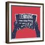 Learning One New Thing Everyday-Ivanov Alexey-Framed Art Print