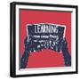 Learning One New Thing Everyday-Ivanov Alexey-Framed Art Print