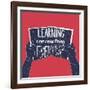 Learning One New Thing Everyday-Ivanov Alexey-Framed Art Print