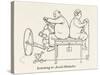 Learning to Avoid Obstacles-William Heath Robinson-Stretched Canvas