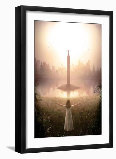 Learning to Fly-Stephane Belin-Framed Art Print