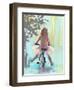 Learning To Ride-Jenny Westenhofer-Framed Art Print