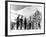 Learning to Ski-null-Framed Photographic Print