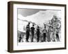 Learning to Ski-null-Framed Photographic Print