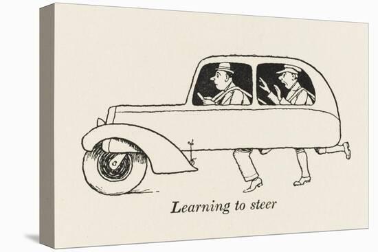 Learning to Steer-William Heath Robinson-Stretched Canvas