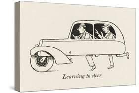 Learning to Steer-William Heath Robinson-Stretched Canvas