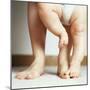 Learning To Walk-Cristina-Mounted Premium Photographic Print