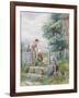 Learning to Walk-Myles Birket Foster-Framed Giclee Print