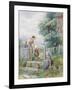 Learning to Walk-Myles Birket Foster-Framed Giclee Print