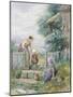 Learning to Walk-Myles Birket Foster-Mounted Giclee Print