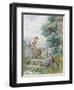 Learning to Walk-Myles Birket Foster-Framed Giclee Print