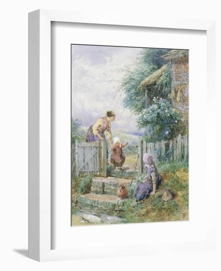 Learning to Walk-Myles Birket Foster-Framed Giclee Print