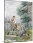 Learning to Walk-Myles Birket Foster-Mounted Giclee Print