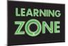 Learning Zone-Gerard Aflague Collection-Mounted Poster