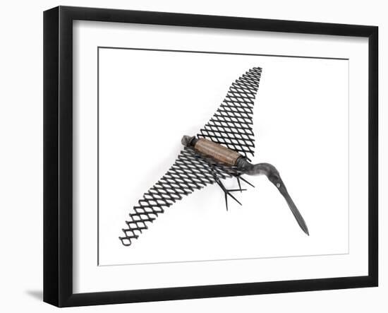 Least Bittern, 2006-Lawrie Simonson-Framed Giclee Print