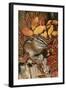 Least Chipmunk Among Leaves-null-Framed Photographic Print