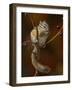 Least Chipmunk Eating Berries, Grand Teton National Park, Wyoming, USA-Rolf Nussbaumer-Framed Photographic Print