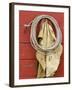 Leather Chaps and Rope, Ponderosa Ranch, Seneca, Oregon, USA-Wendy Kaveney-Framed Photographic Print