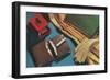 Leather Cigarette Case-null-Framed Premium Giclee Print