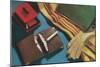 Leather Cigarette Case-null-Mounted Premium Giclee Print