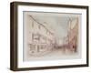 Leather Lane, London, 1851-Thomas Colman Dibdin-Framed Giclee Print