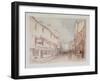 Leather Lane, London, 1851-Thomas Colman Dibdin-Framed Giclee Print