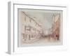 Leather Lane, London, 1851-Thomas Colman Dibdin-Framed Giclee Print