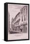 Leather Lane, London, C1830-J Shury-Framed Stretched Canvas