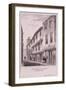 Leather Lane, London, C1830-J Shury-Framed Giclee Print