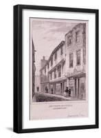 Leather Lane, London, C1830-J Shury-Framed Giclee Print