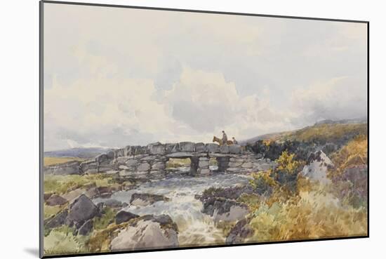 Leather Tor Bridge , C.1895-96-Frederick John Widgery-Mounted Giclee Print