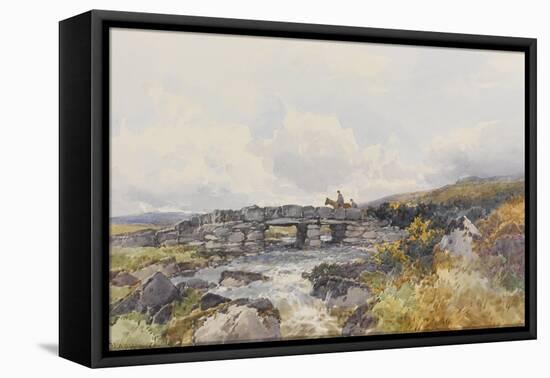 Leather Tor Bridge , C.1895-96-Frederick John Widgery-Framed Stretched Canvas