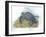 Leatherback Sea Turtle Dermochelys Coriacea Laying Eggs-null-Framed Giclee Print