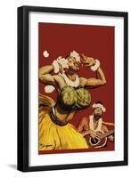 Leatherneck Luau-John Clymer-Framed Art Print